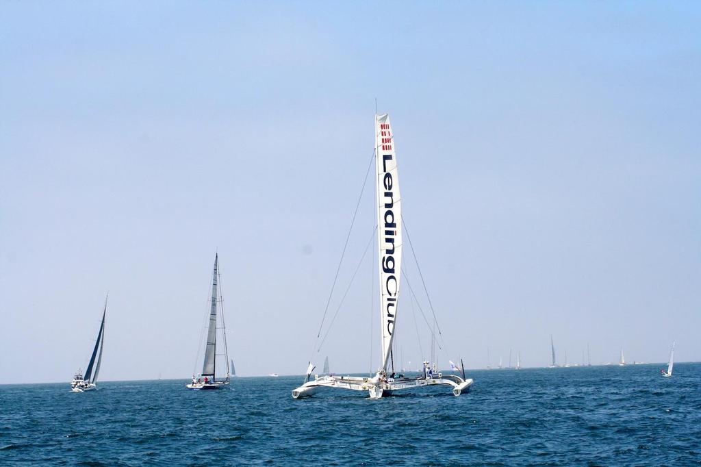 Tritium Racing sets sail on world-record breaking attempt in Transpac 2013 © Cameron Andrews